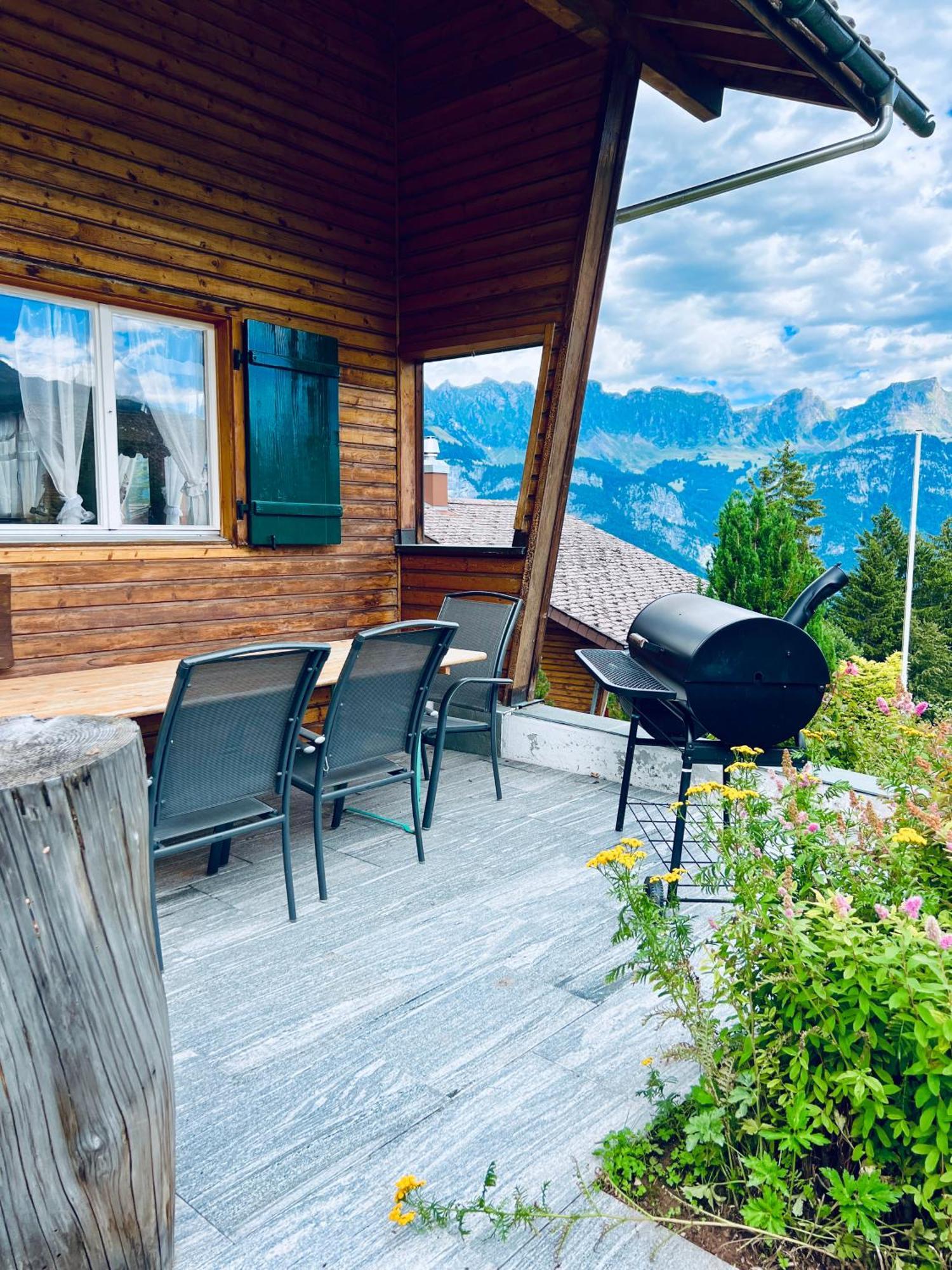 Chalet Waldwiese - Charmingstay Flumserberg エクステリア 写真